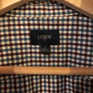 J.Crew Oxford in Gingham Pattern
